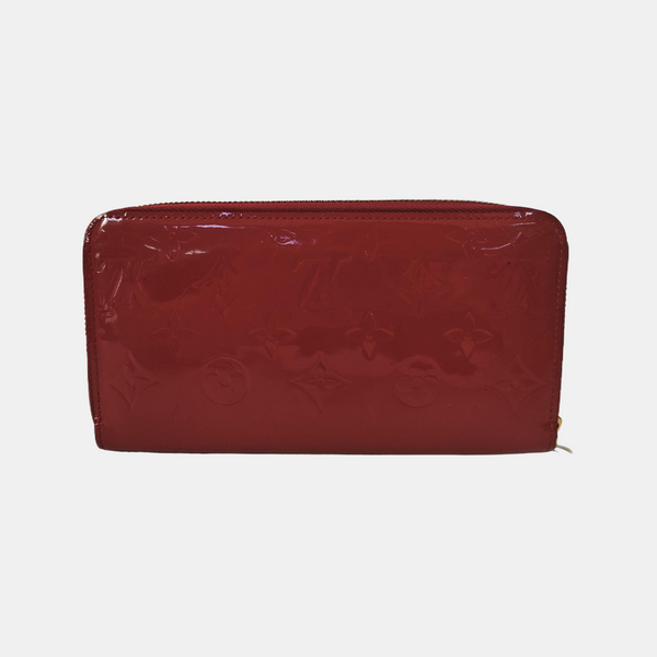 ZIPPY Patent Leather Red Wallet