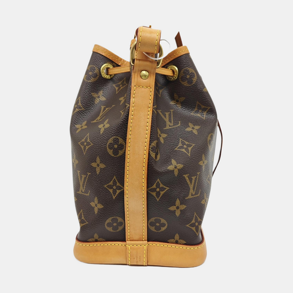 NOÉ BB Monogram Coated Canvas Brown