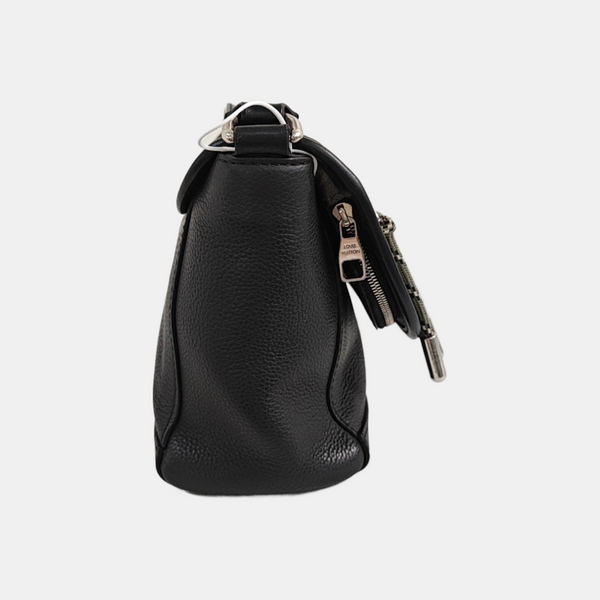 PULSE Monogram Coated Canvas Black