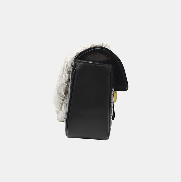GG Marmont Small Quilted Calfskin Black