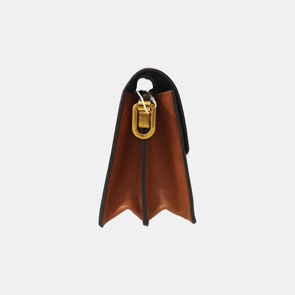DAUPHINE Mini Monogram Coated Canvas Brown