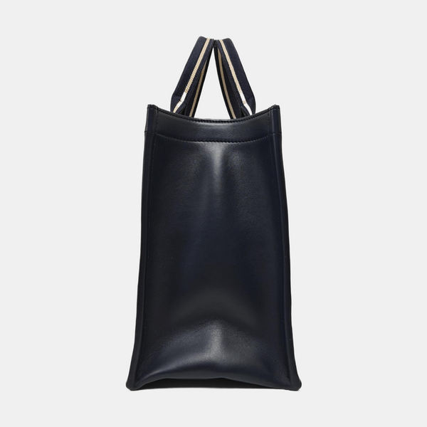Book Tote Medium Oblique Canvas Blue
