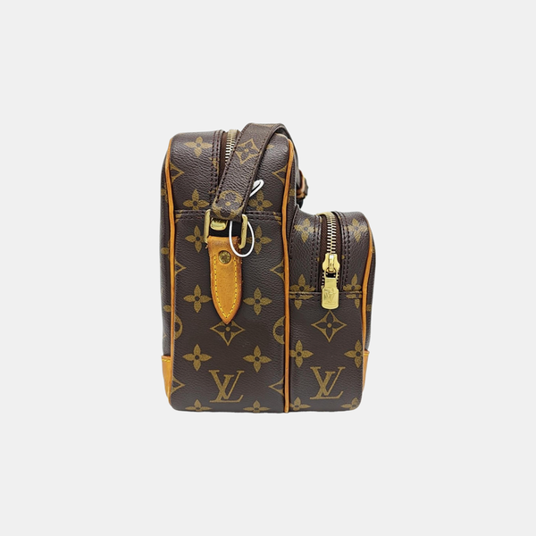 NIL Monogram Coated Canvas Brown