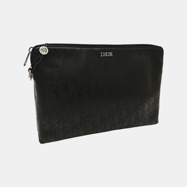Calfskin Clutch Black