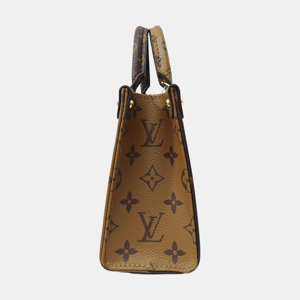 ONTHEGO BB Monogram Coated Canvas Brown