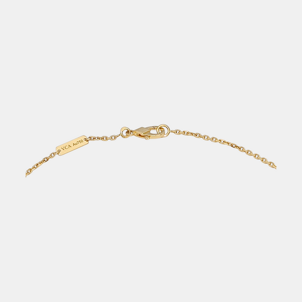 Vintage Alhambra 18k Gold Necklace
