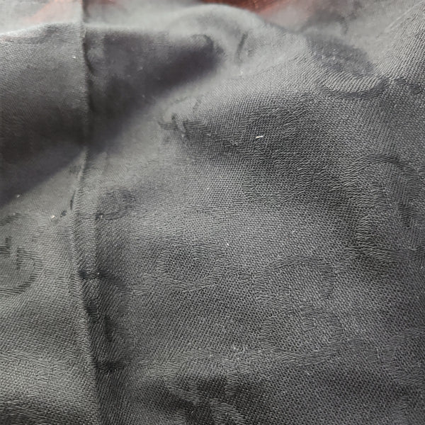 Wool Scarf Black