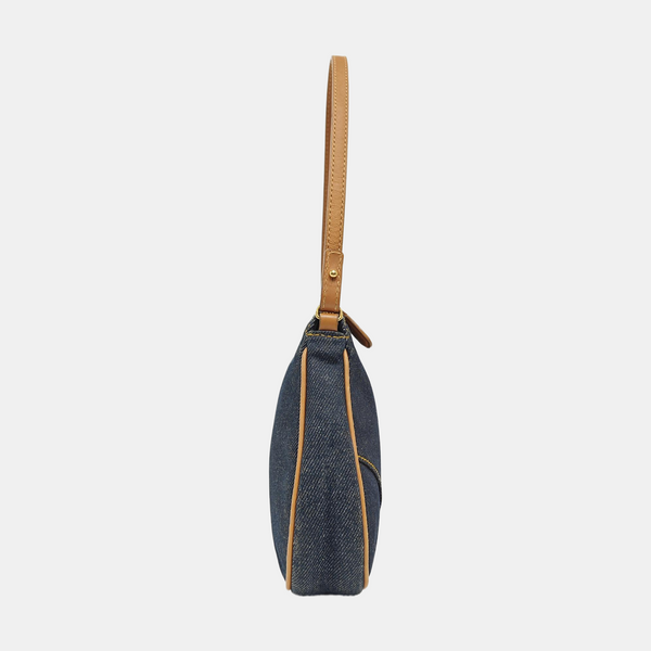 Saddle Mini Canvas Blue