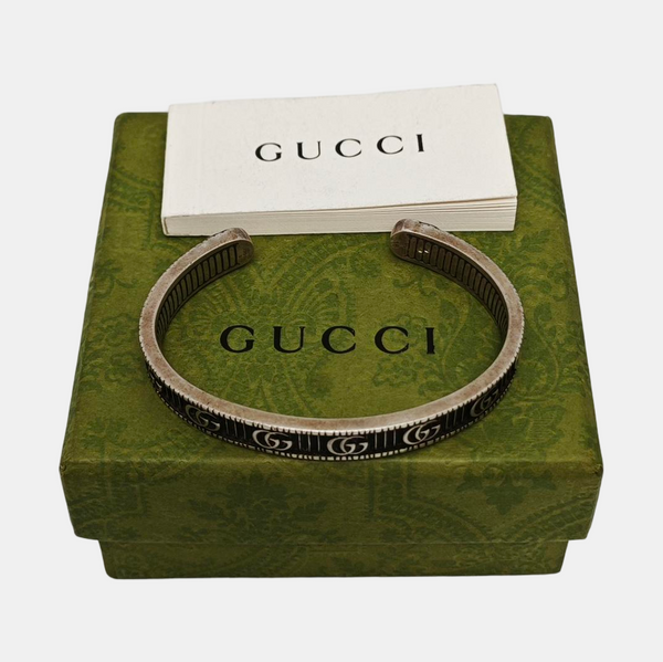 GG Running 925 Sterling Silver Bangle
