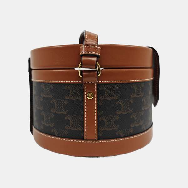 TRIOMPHE Medium Coated Canvas Brown