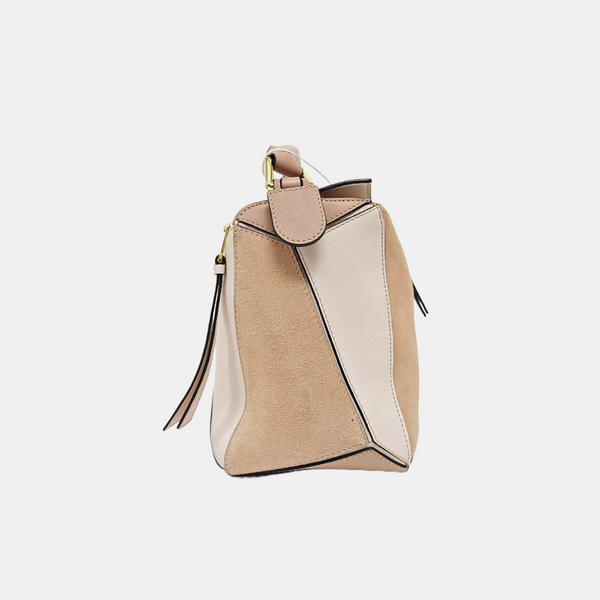Puzzle Medium Calfskin Pink