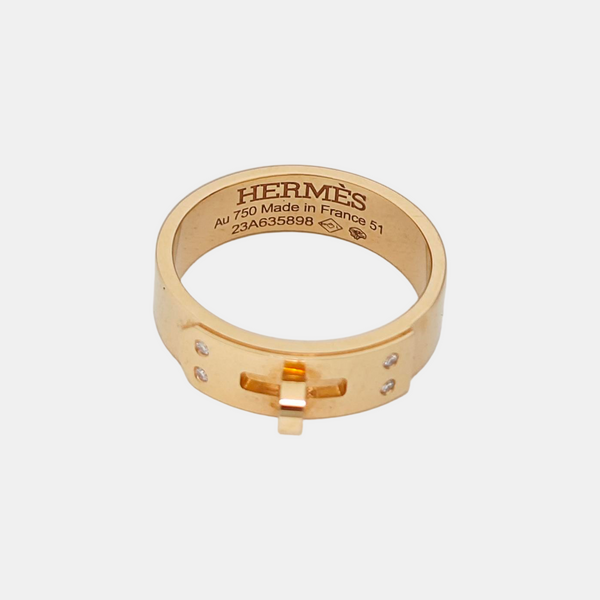Kelly 18k Rose Gold Ring EU 51
