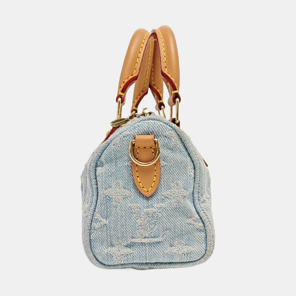 SPEEDY Mini Monogram Denim Blue