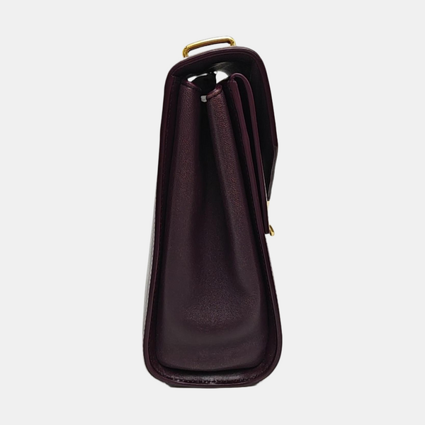 The Clip Calfskin Red
