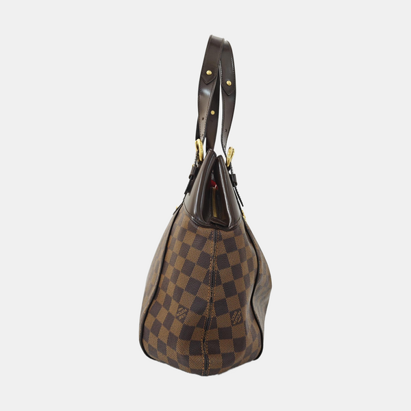 SISTINA GM Damier Ebene Coated Canvas Brown