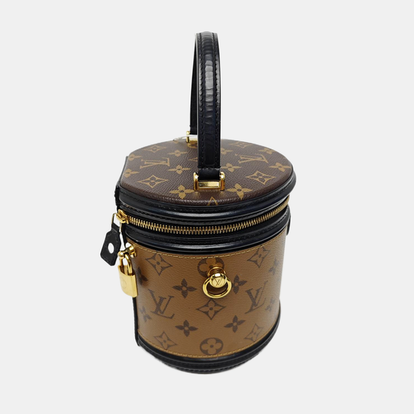 CANNES PM Monogram Coated Canvas Brown