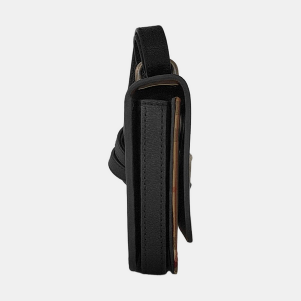 D-Ring Mini Calfskin Black