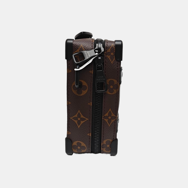 SOFT TRUNK Monogram Coated Canvas Brown
