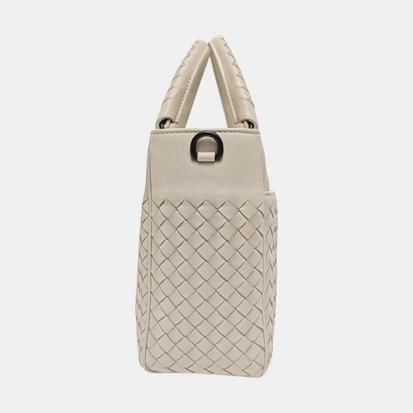Lambskin Tote Bag White