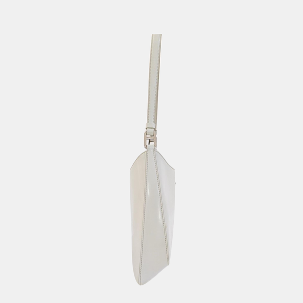 Cleo Saffiano Calfskin White