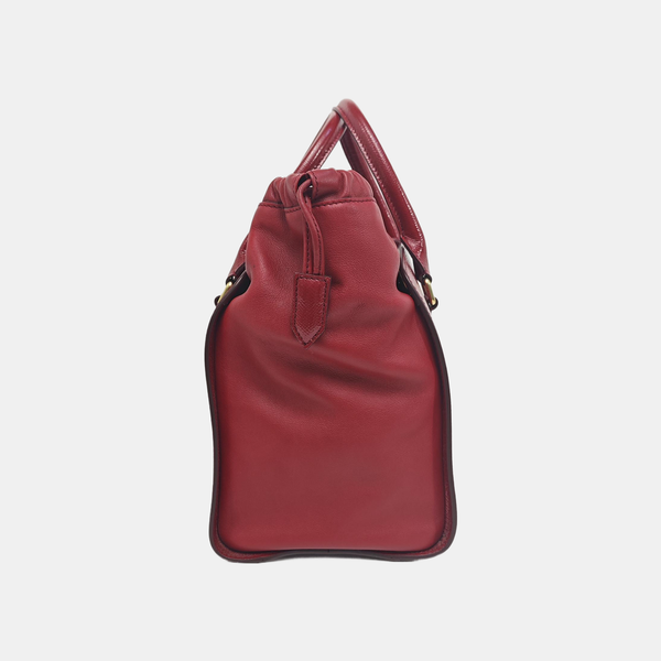 Dinton Calfskin Red
