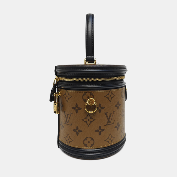CANNES PM Monogram Coated Canvas Brown