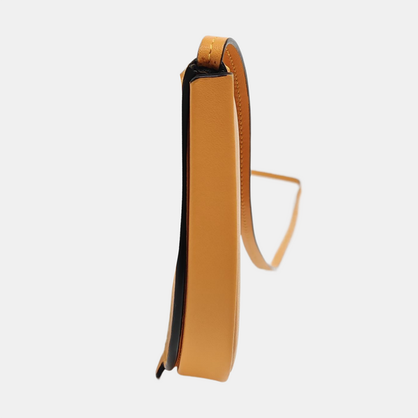 Heel Small Calfskin Orange