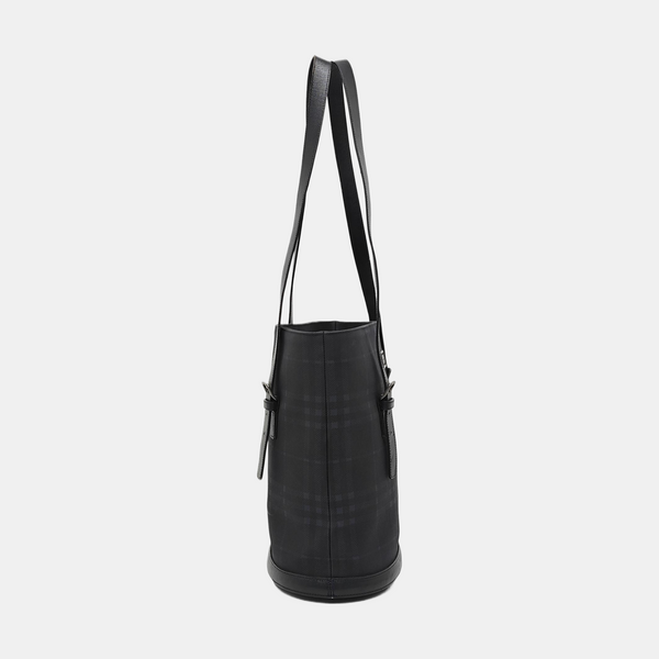Fabric Bucket Bag Medium Blue