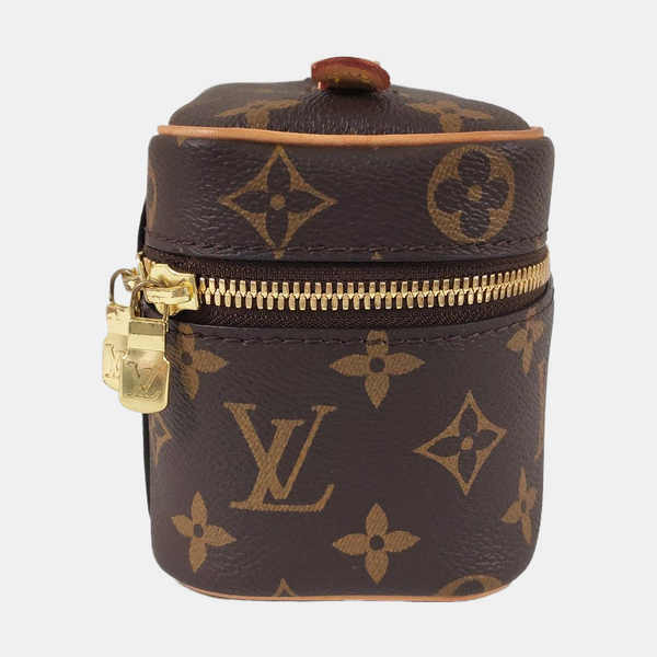 NICE Super Mini Monogram Coated Canvas Brown