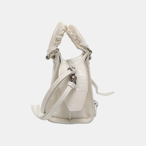 Authenticated pre-owned Neo Classic Calfskin White - Tote Bag at Looply