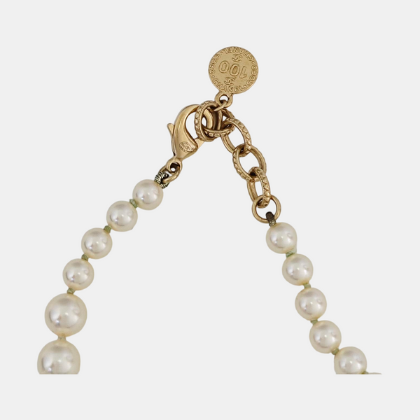 Metal White Necklace