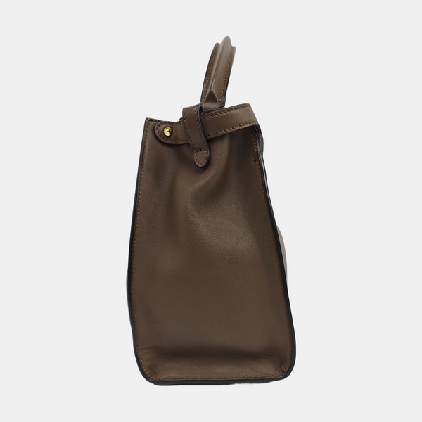 Peekaboo Medium Calfskin Brown
