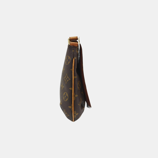 MUSETTE TANGO Monogram Coated Canvas Brown