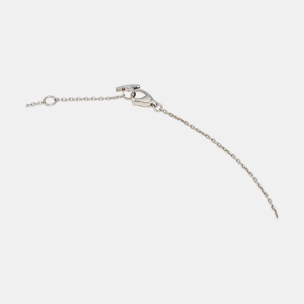 18k White Gold Silver Necklace
