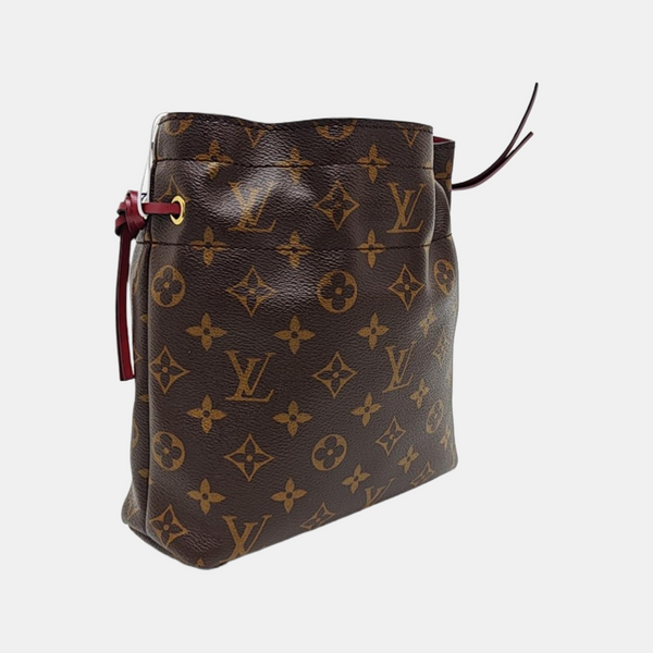 NÉONOÉ MM Monogram Coated Canvas Brown