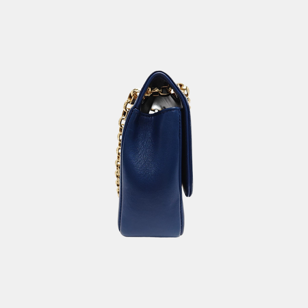 Quilted Lambskin Blue