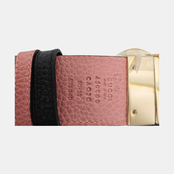 Leather Belt Red