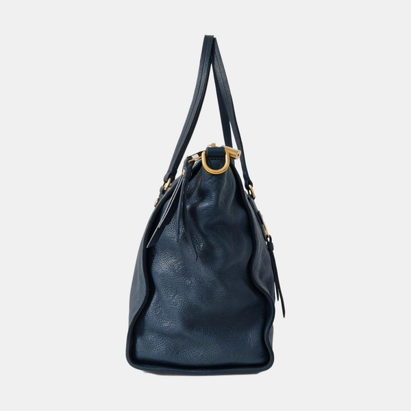 LUMINEUSE PM Monogram Calfskin Blue