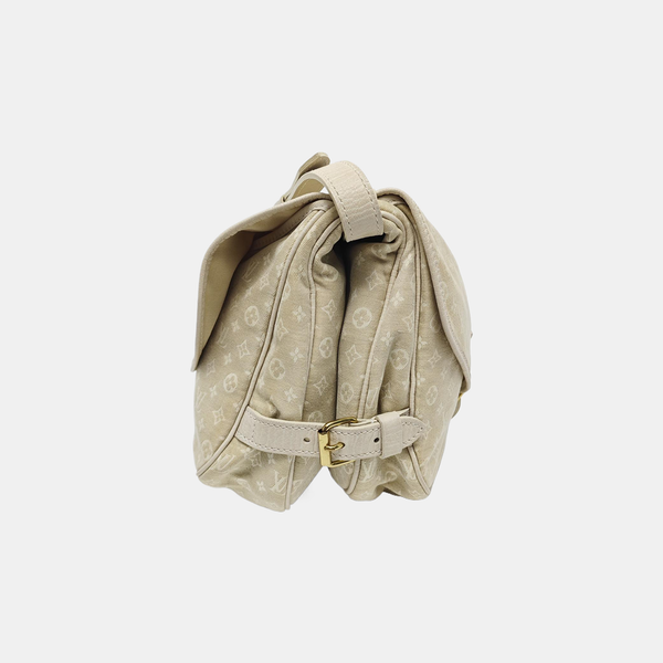 SAUMUR 28 Monogram Canvas Beige
