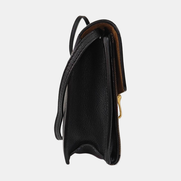 Macken Small Patchwork Black