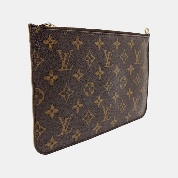 NEVERFULL PM Monogram Coated Canvas Brown