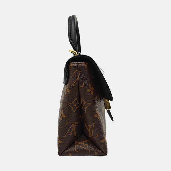 LOCKY BB Monogram Coated Canvas Brown