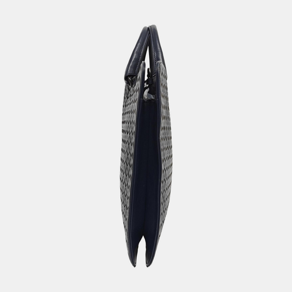 Calfskin Shoulder Bag Blue