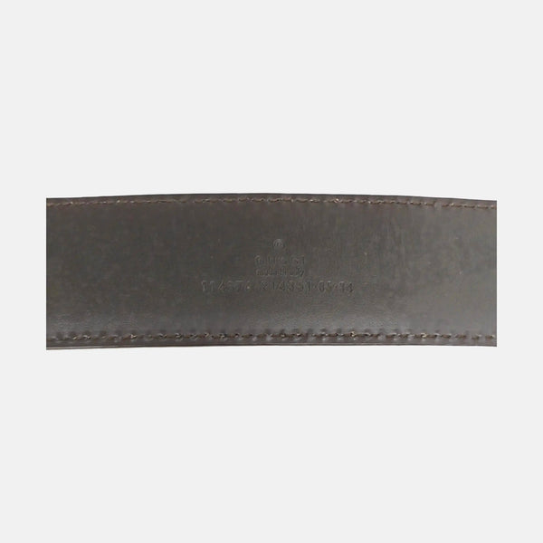 Leather Belt White