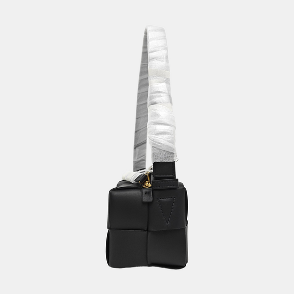 Brick Cassette Small Lambskin Black