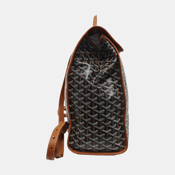 Saint Léger Coated Canvas Brown