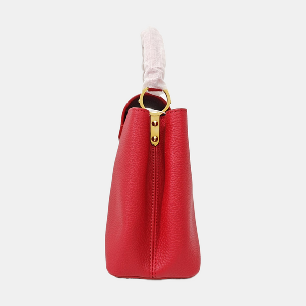 CAPUCINES MM Calfskin Red