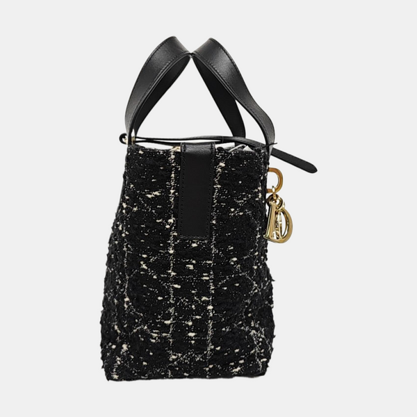 Toujours Small Cannage Wool Black