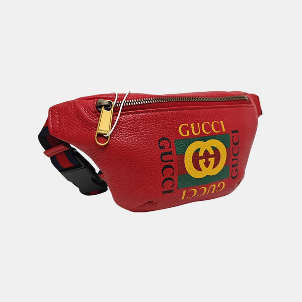 Print Small Calfskin Red