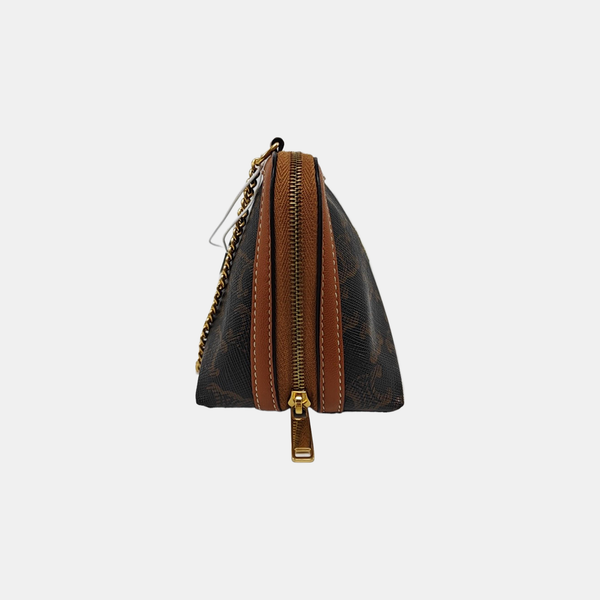 TRIOMPHE CANVAS Coated Canvas Brown